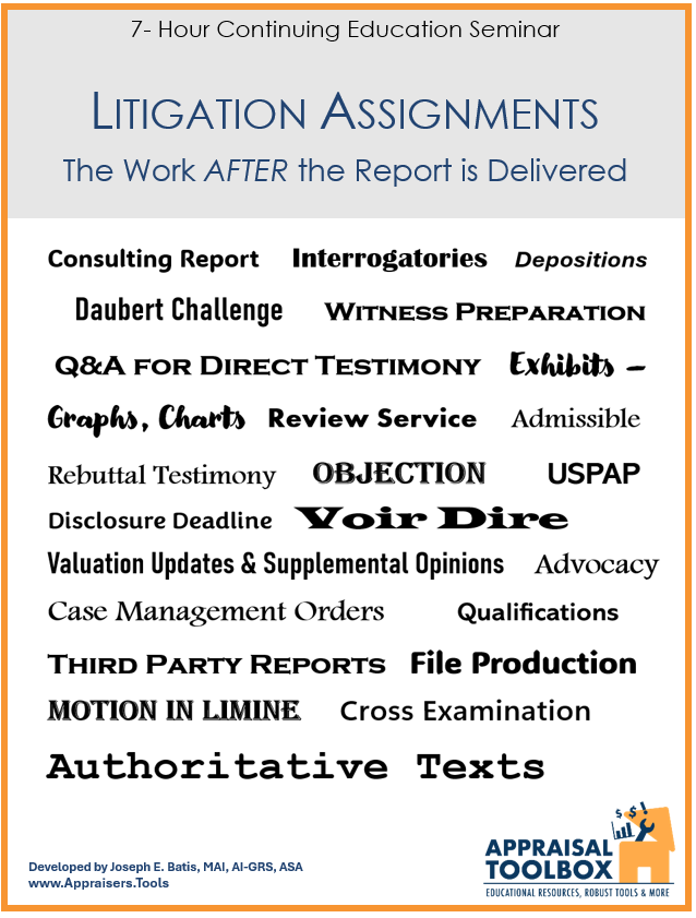Litigation Assignments seminar flyer